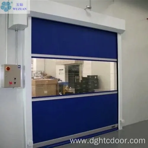 PVC Vertical Clean Room Fast Roller Shutter Door